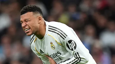 Mbappé pode jogar com infiltração em Barcelona x Real Madrid na Supercopa da Espanha. (Foto: Angel Martinez/Getty Images)