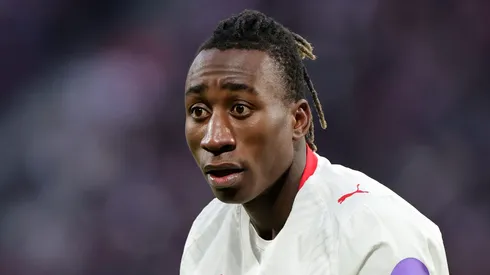 Yan Diomande quer jogar no Liverpool e diz ser sonho do pai. Foto: Boris Streubel/Getty Images