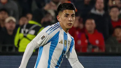 Thiago Almada quer disputa a Copa do Mundo. Marcelo Hernandez/Getty Images.