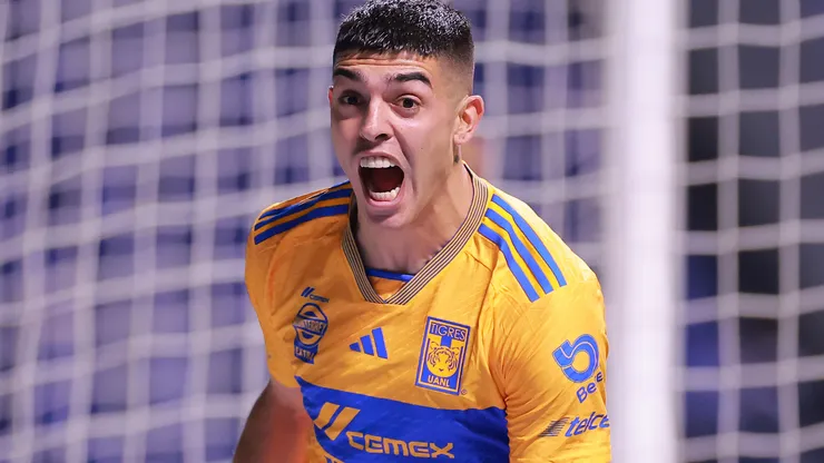Juan Brunetta em campo pelo Tigres. Foto: Hector Vivas/Getty Images