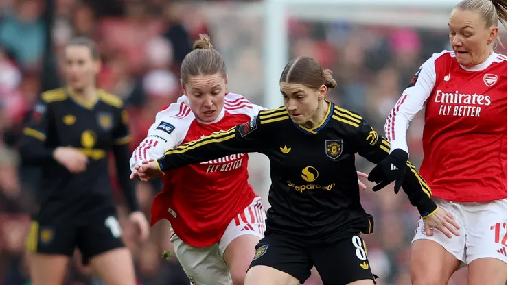 Arsenal x Manchester United pela WSL (Photo by Tom Dulat/Getty Images)