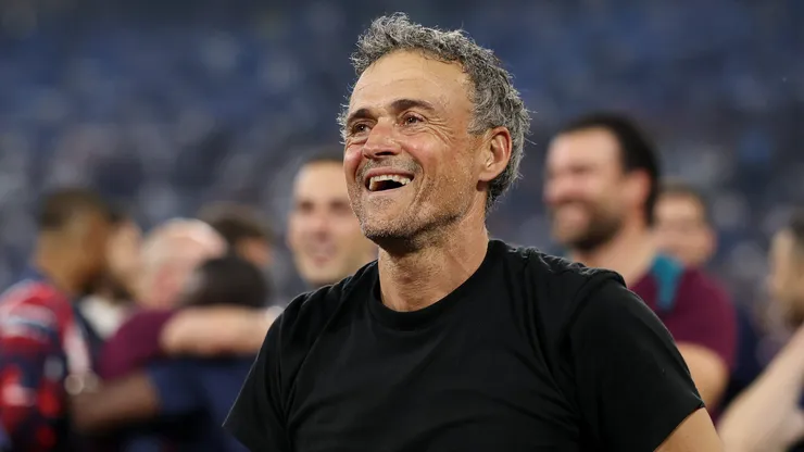 Luis Enrique se impressionou com promessa do Palmeiras. Foto: Lars Baron/Getty Images