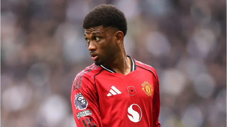 Diallo lamenta demissão de Ruben Amorim no Manchester United. (Photo by Alex Pantling/Getty Images)