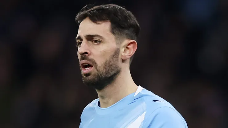 De saída do Manchester City, Bernardo Silva se anima para assinar com o Galatasaray. (Foto: Lewis Storey/Getty Images)
