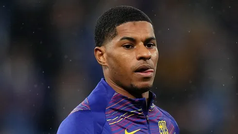 Barcelona se aproxima de sacramentar permanência de Rashford. Foto: Alex Caparros/Getty Images