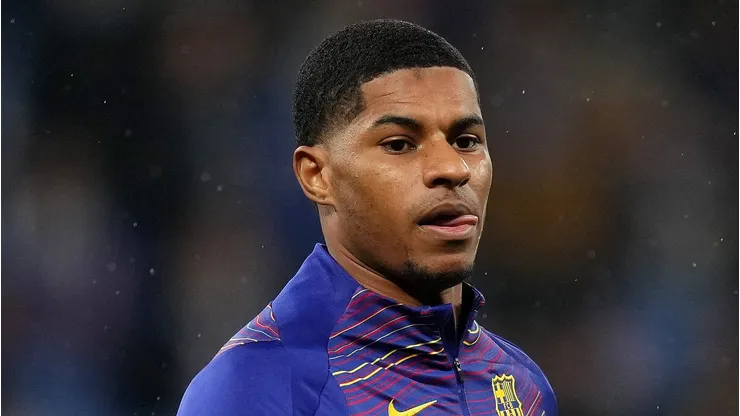 Barcelona se aproxima de sacramentar permanência de Rashford. Foto: Alex Caparros/Getty Images