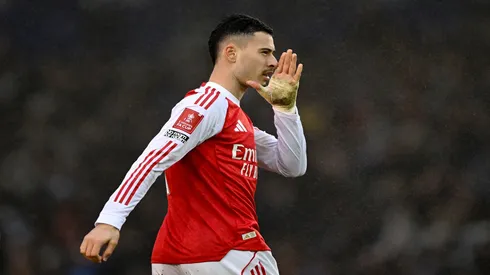 Gabriel Martinelli faz hat-trick em vitória do Arsenal – Mike Hewitt/Getty Images