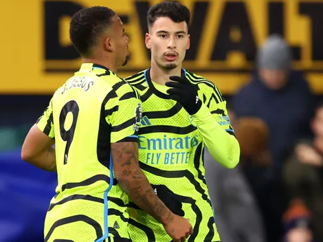 Arsenal avança com três gols de Martinelli e assistência de Gabriel Jesus