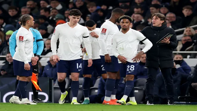 O Tottenham foi eliminado da FA Cup – Ryan Pierse/Getty Images