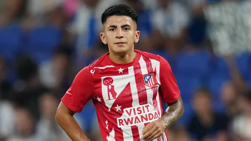O meia Thiago Almada no Atlético de Madrid (Alex Caparros/Getty Images)
