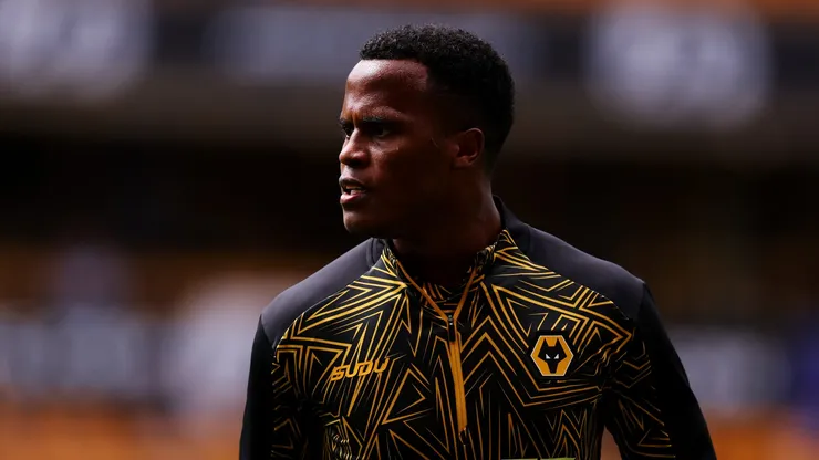 O meia Jhon Arias em ação pelo Wolverhampton (Jack Thomas/Getty Images)