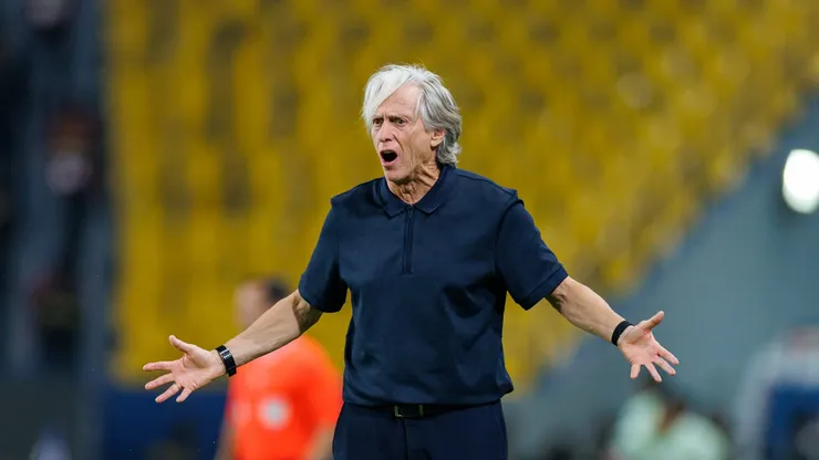 Jorge Jesus no comando do Al-Nassr (Abdullah Ahmed/Getty Images)