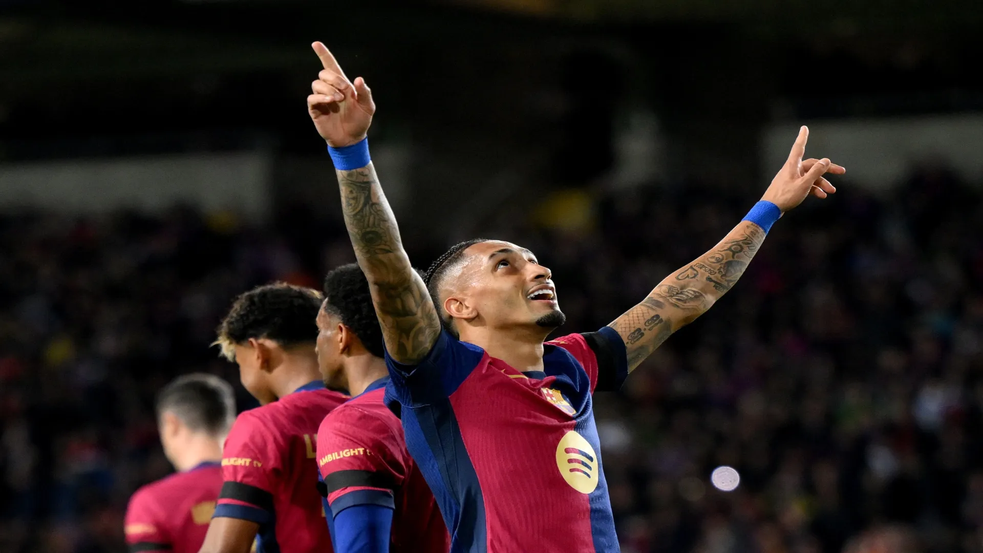 Raphinha foi o MVP da final da Supercopa da Espanha – David Ramos/Getty Images