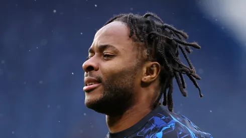 Sterling pede para sair do Chelsea e entra na mira do Napoli para janeiro. (Photo by Alex Pantling/Getty Images)