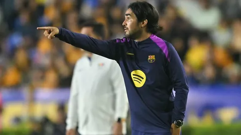 Treinador do Barcelona comenta sobre a ausência de Vicky López em campo na estreia da equipe em 2026 – Foto: Azael Rodriguez/Getty Images