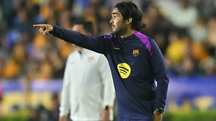 Treinador do Barcelona comenta sobre a ausência de Vicky López em campo na estreia da equipe em 2026 - Foto: Azael Rodriguez/Getty Images