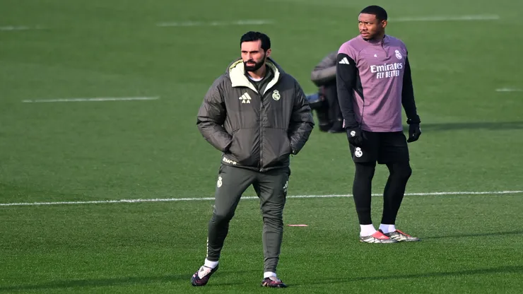 Álvaro Arbeloa comanda primeiro treino no Real Madrid - Denis Doyle/Getty Images