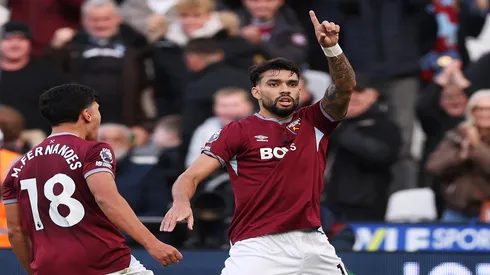 Lucas Paquetá em ação pelo West Ham – Alex Pantling/Getty Images
