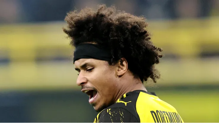 Borussia Dortmund aguarda propostas de Tottenham e Arsenal por Adeyemi. (Photo by Christof Koepsel/Getty Images)