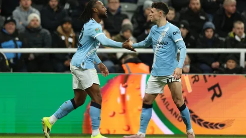 Manchester City derrota o Newcastle na Copa da Liga. Foto: Michael Regan/Getty Images