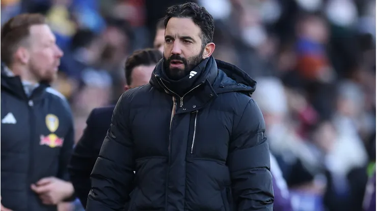 Ruben Amorim, ex-treinador do Manchester United. (Photo by Michael Regan/Getty Images)