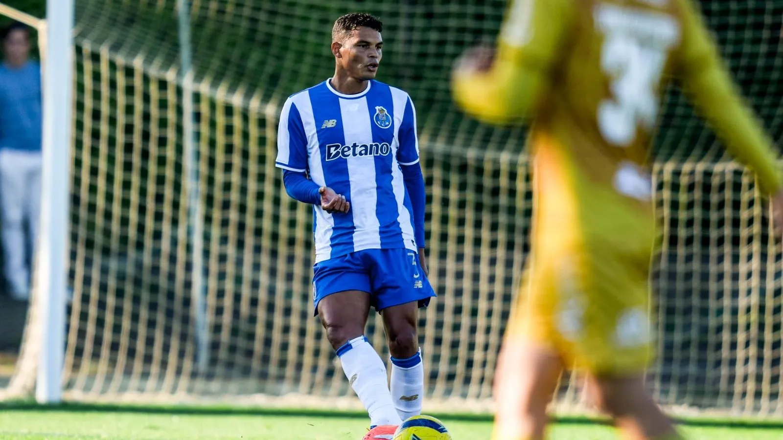 Thiago Silva em jogo-treino do Porto. Foto: Porto FC
