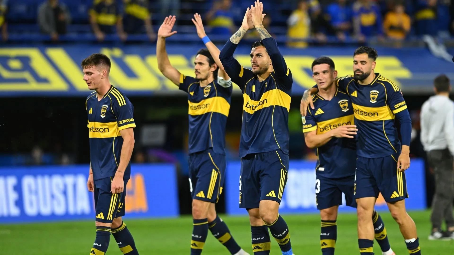 Jogadores do Boca Juniors (foto: Rodrigo Valle/Getty Images)