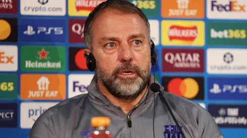 Hansi Flick é o técnico do Barcelona (Andrew Redington/Getty Images)