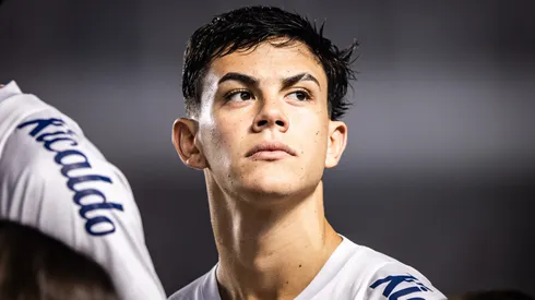 JP Chermont, jogador do Santos, recebeu uma proposta de clube da Europa. Foto: Abner Dourado/AGIF