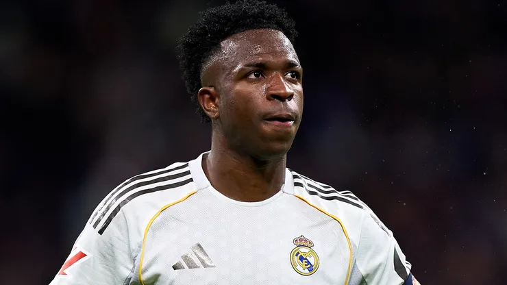 Vinicius Júnior em campo pelo Real Madrid. Foto: Angel Martinez/Getty Images