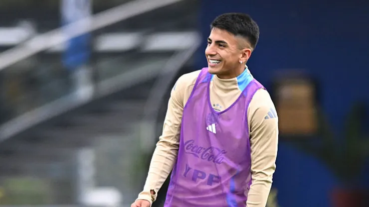 Thiago Almada não vai jogar pelo Palmeiras. Rodrigo Valle/Getty Images
