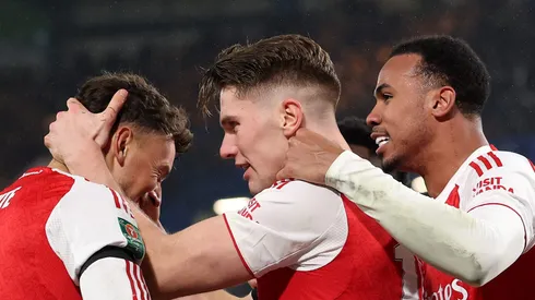 Resumo completo: Arsenal vence Chelsea por 3 a 2 na semifinal da Copa da Liga Inglesa. (Photo by Alex Pantling/Getty Images)