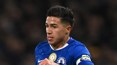 PSG monitora Enzo Fernández, mas recua para janela de inverno. (Foto Mike HewittGetty Images)