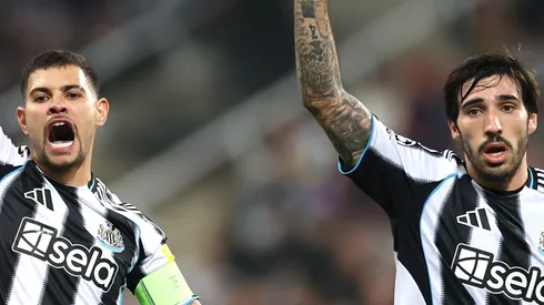 Sandro Tonali e Bruno Guimarães. (Photo by Stu Forster/Getty Images)