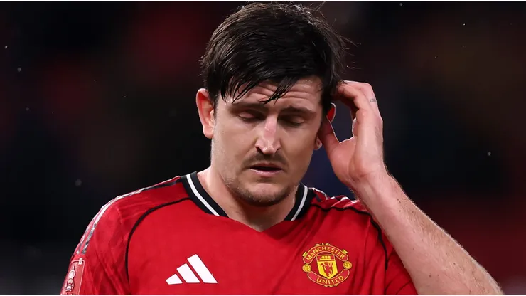 Harry Maguire pode deixar o Manchester United. Foto: Carl Recine/Getty Images
