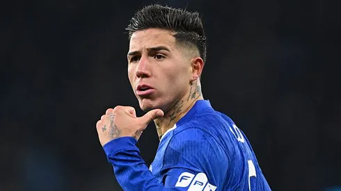 Enzo Fernández está incomodado com a saída do treinador Enzo Maresca do Chelsea (Foto: Shaun Botterill/Getty Images)