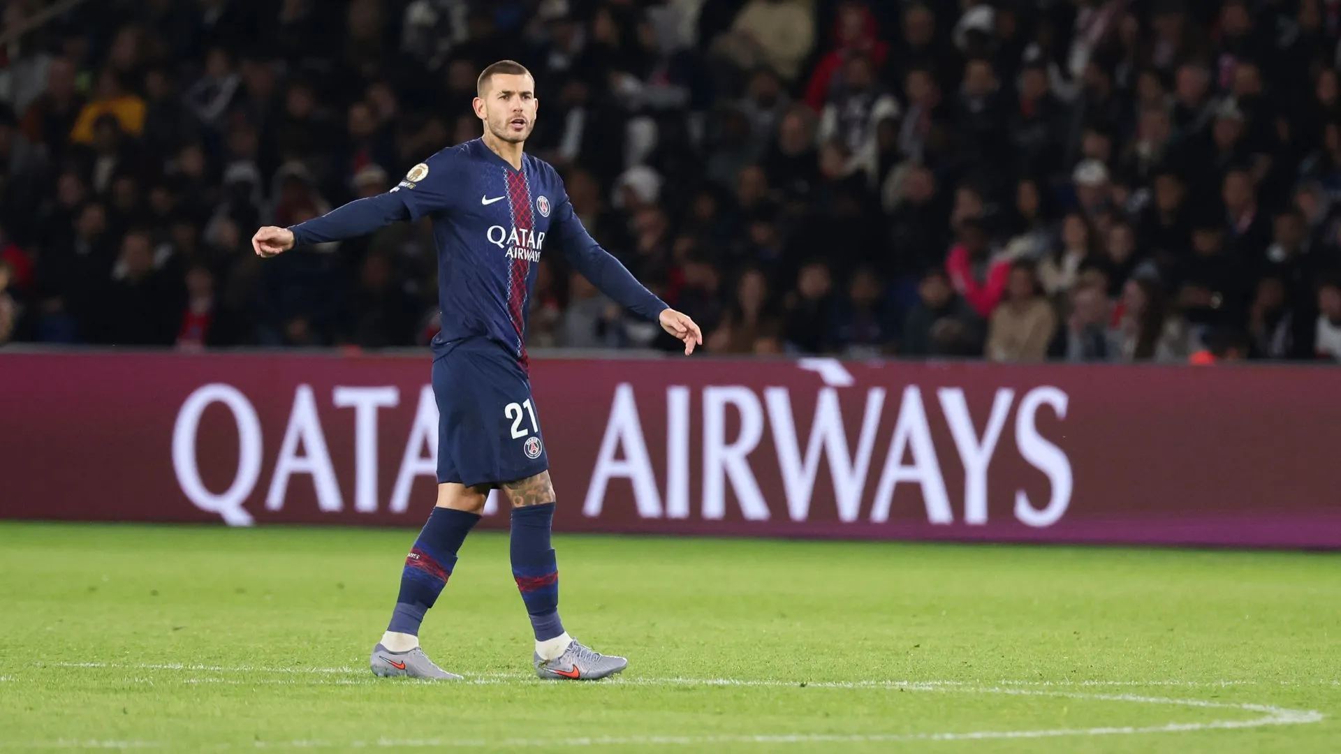 Lucas Hernández pode ser novidade do PSG contra o Lille (foto: Catherine Steenkeste/Getty Images)