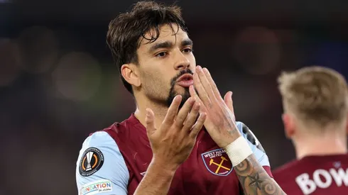 Lucas Paqueta, do West Ham United, pode reforçar o Flamengo por quatro temporadas (Foto: Catherine Ivill/Getty Images)
