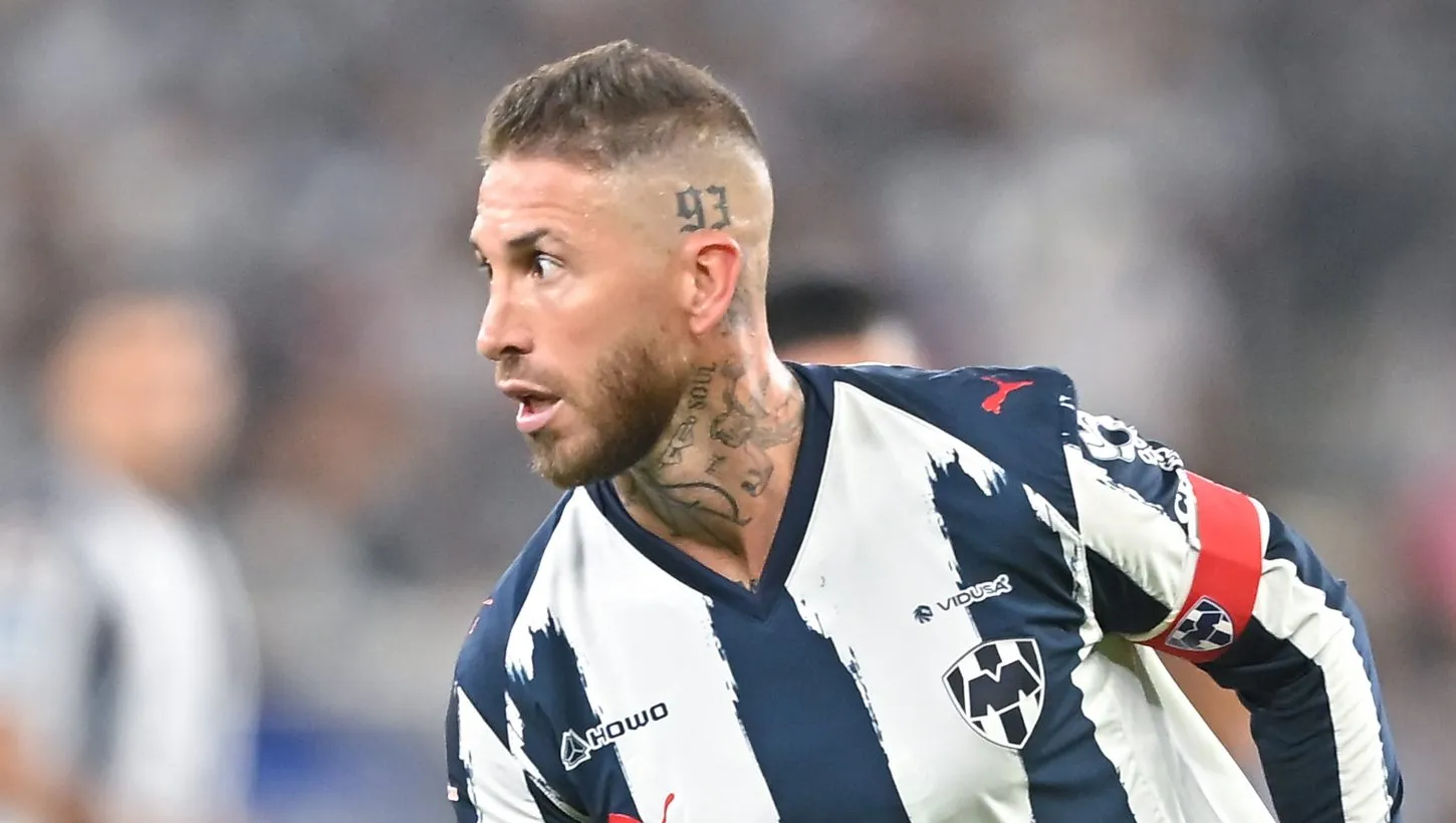 Sergio Ramos em ação pelo Monterrey