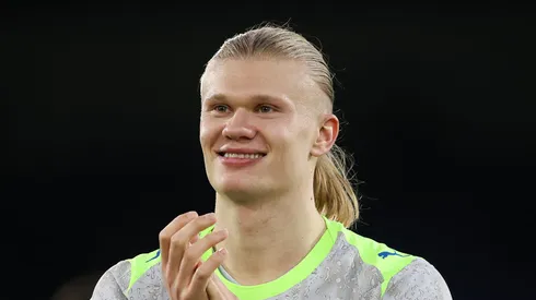 Haaland, atacante do Manchester City (Photo by Alex Pantling/Getty Images)