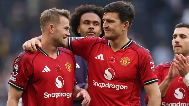 Harry Maguire e De Ligt. (Photo by Alex Pantling/Getty Images)