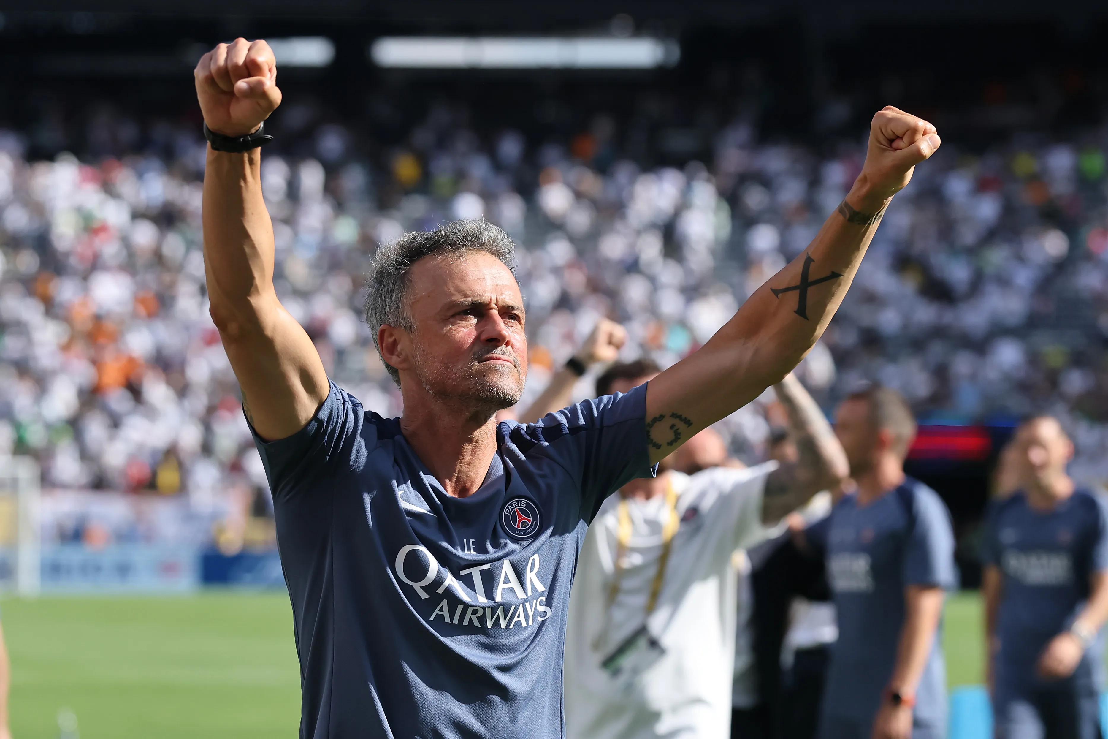 Luis Enrique perdeu força no United (Foto: Alex Grimm/Getty Images)