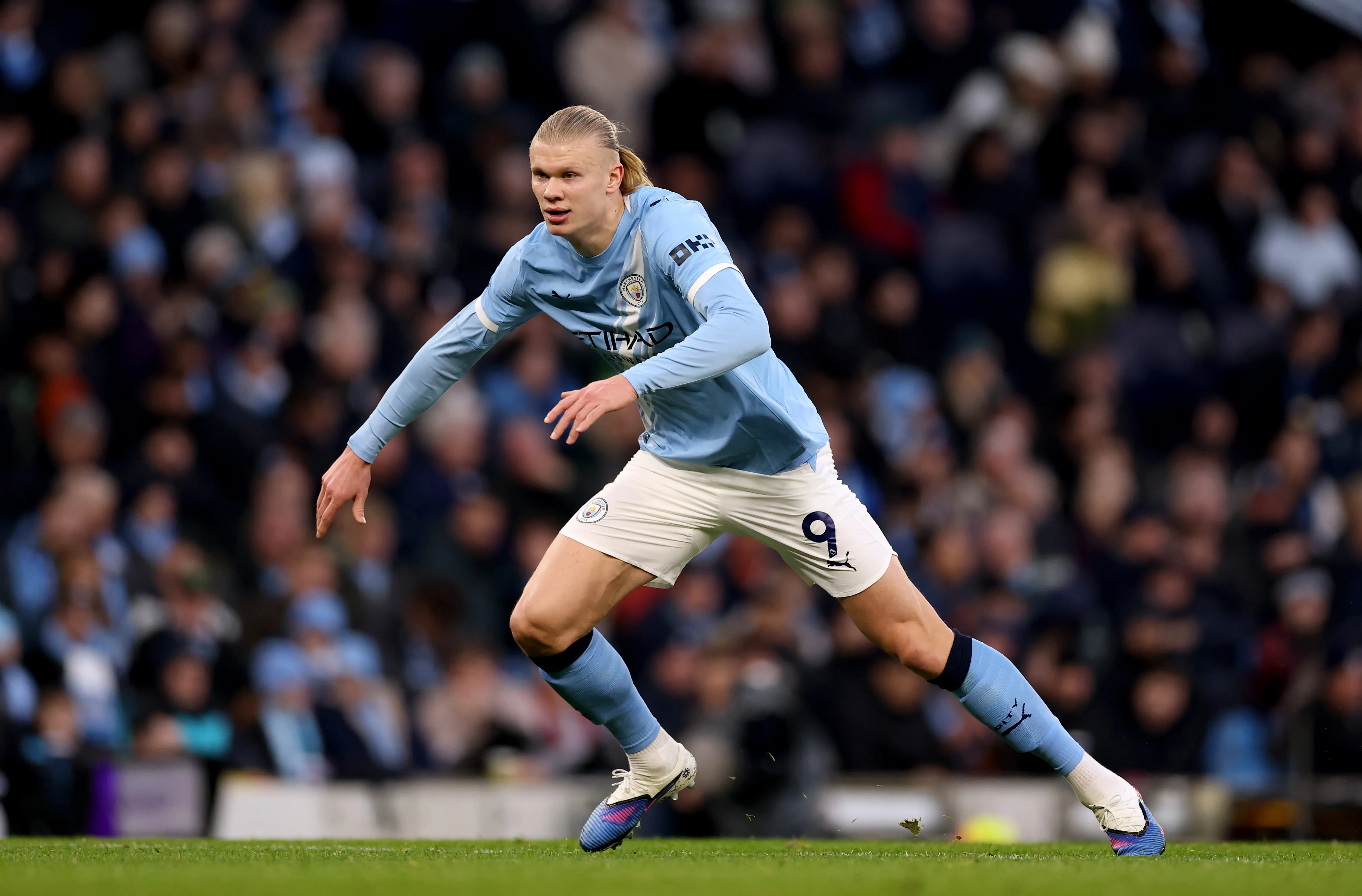 Haaland está na mira do Real Madrid, mas acordo é difícil. Foto: Carl Recine/Getty Images