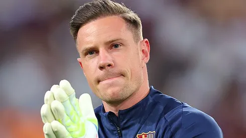 Marc-Andre ter Stegen, do FC Barcelona, vai deixar o clube para defender o Girona (Foto: Fran Santiago/Getty Images)
