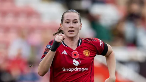 Elisabeth Terland, do Manchester United (Photo by Leila Coker/Getty Images)
