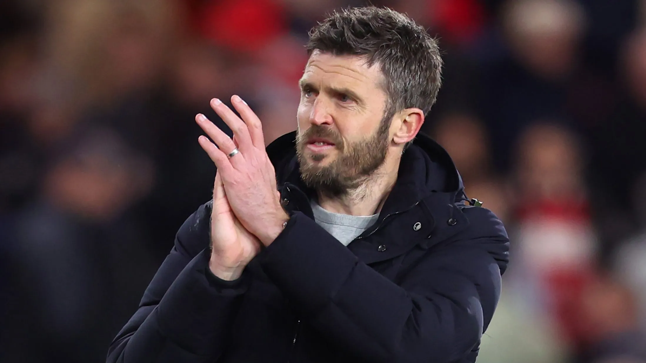 Michael Carrick, novo técnico do United. Foto: Ed Sykes/Getty Images