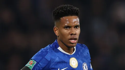 Estêvão deve ser titular contra o Brentford. Foto: Alex Pantling/Getty Images
