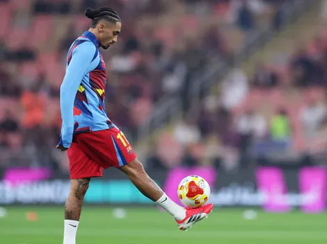 Raphinha sofre pancada e pode não jogar Real Sociedad x Barcelona