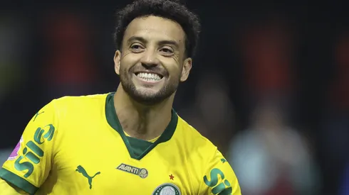 Clubes do exterior sondam Felipe Anderson, que pode deixar o Palmeiras rumo ao Catar. (Foto: Alexandre Schneider/Getty Images)
