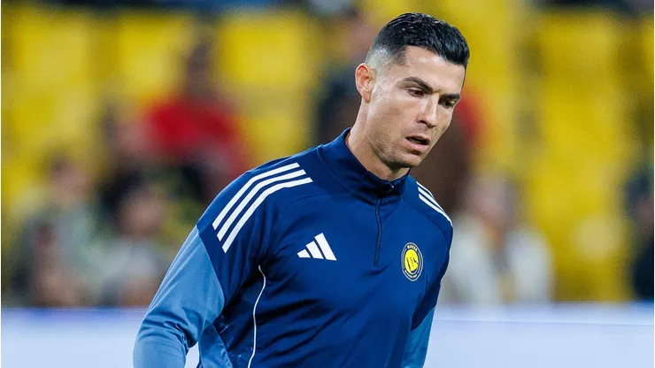 A provocação de CR7 a Grohe - entre a paixão e o limite do jogo. (Foto: Abdullah Ahmed/Getty Images)